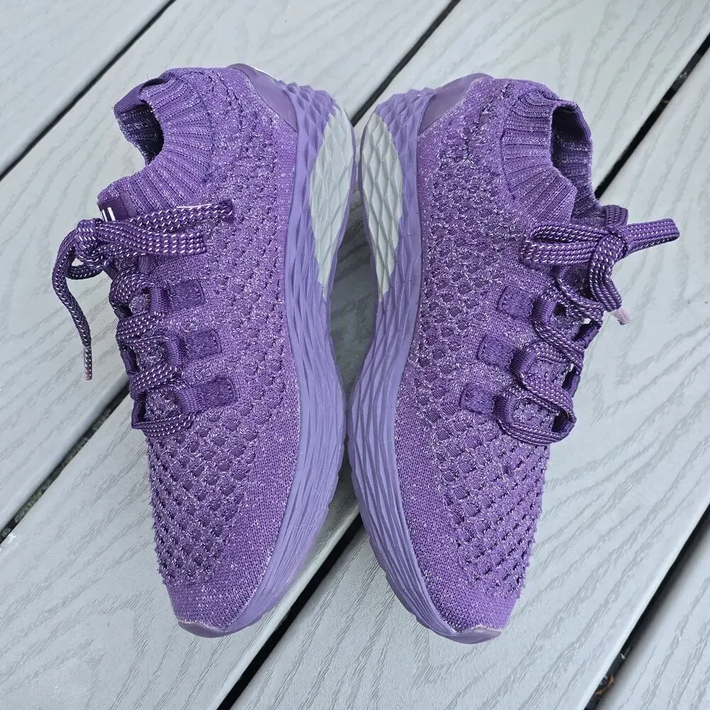 Nobull Women's Knit Running Shoes Purple, Size 8.5